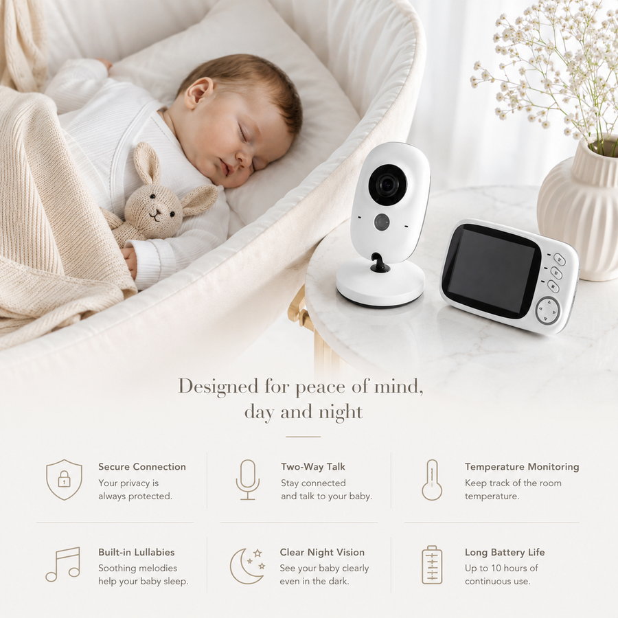 Digital Baby Monitor By HuggingMum