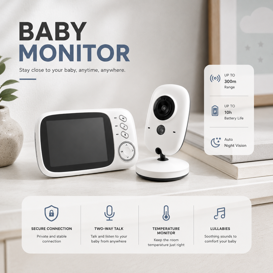 Digital Baby Monitor By HuggingMum