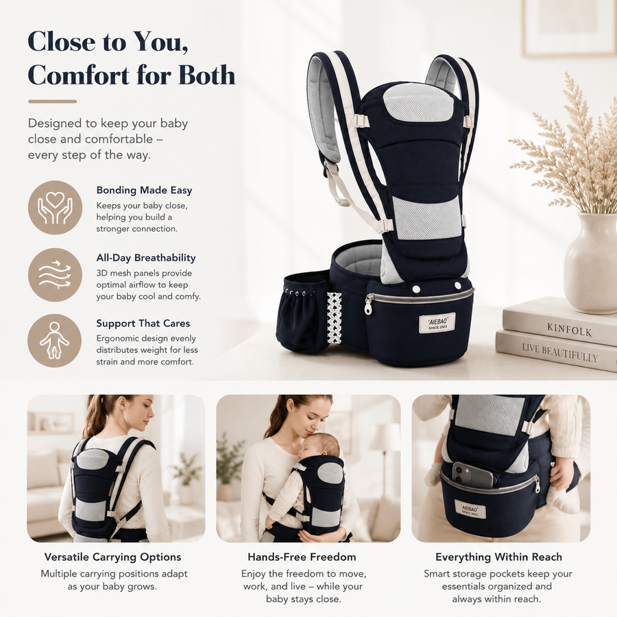 Baby Carrier By HuggingMum