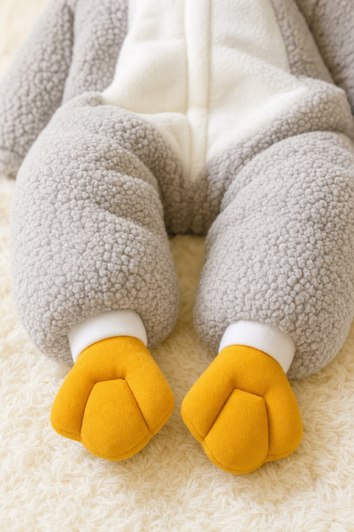 Penguin suit webbed feet